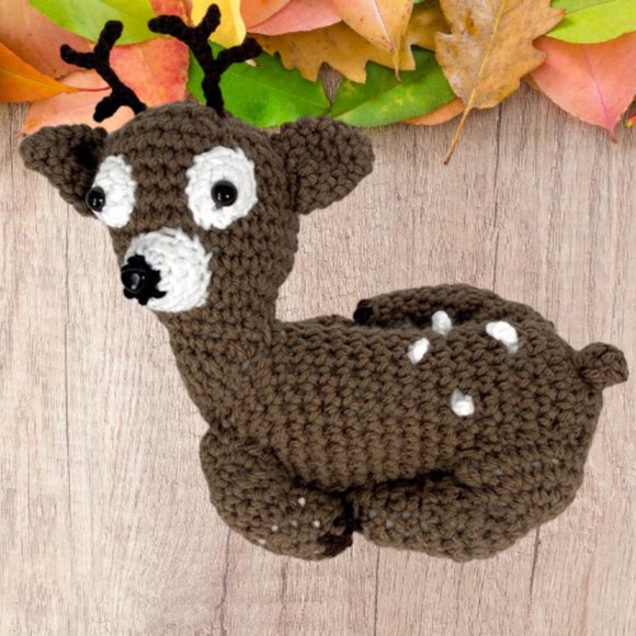 Deer Crochet Amigurumi Art - Picture 2 of 7